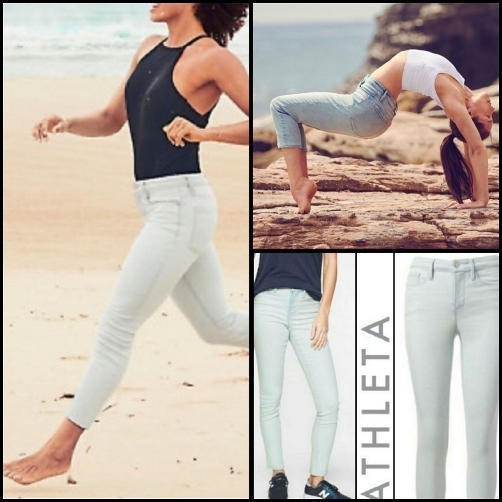NEW! ATHLETA Sculptek Denim Jeans!